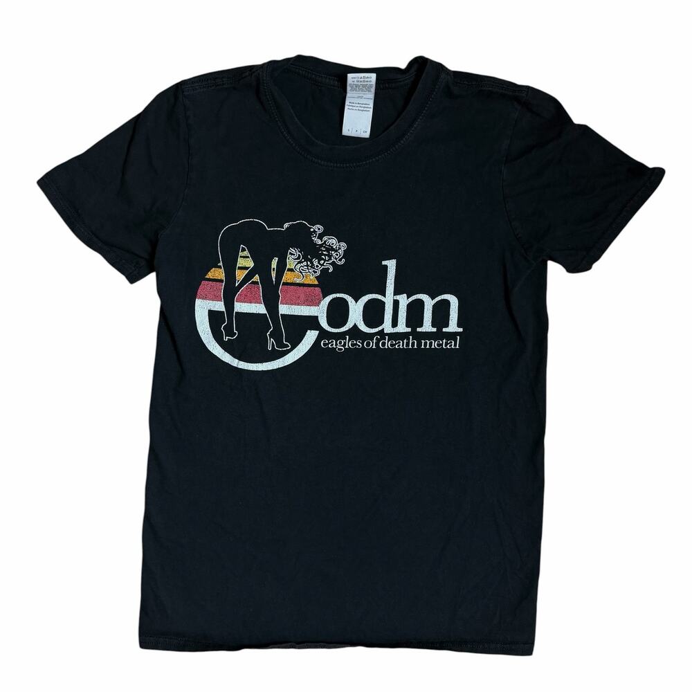 Eagles of Death Metal Band Shirt Black Small Vintage QOTSA